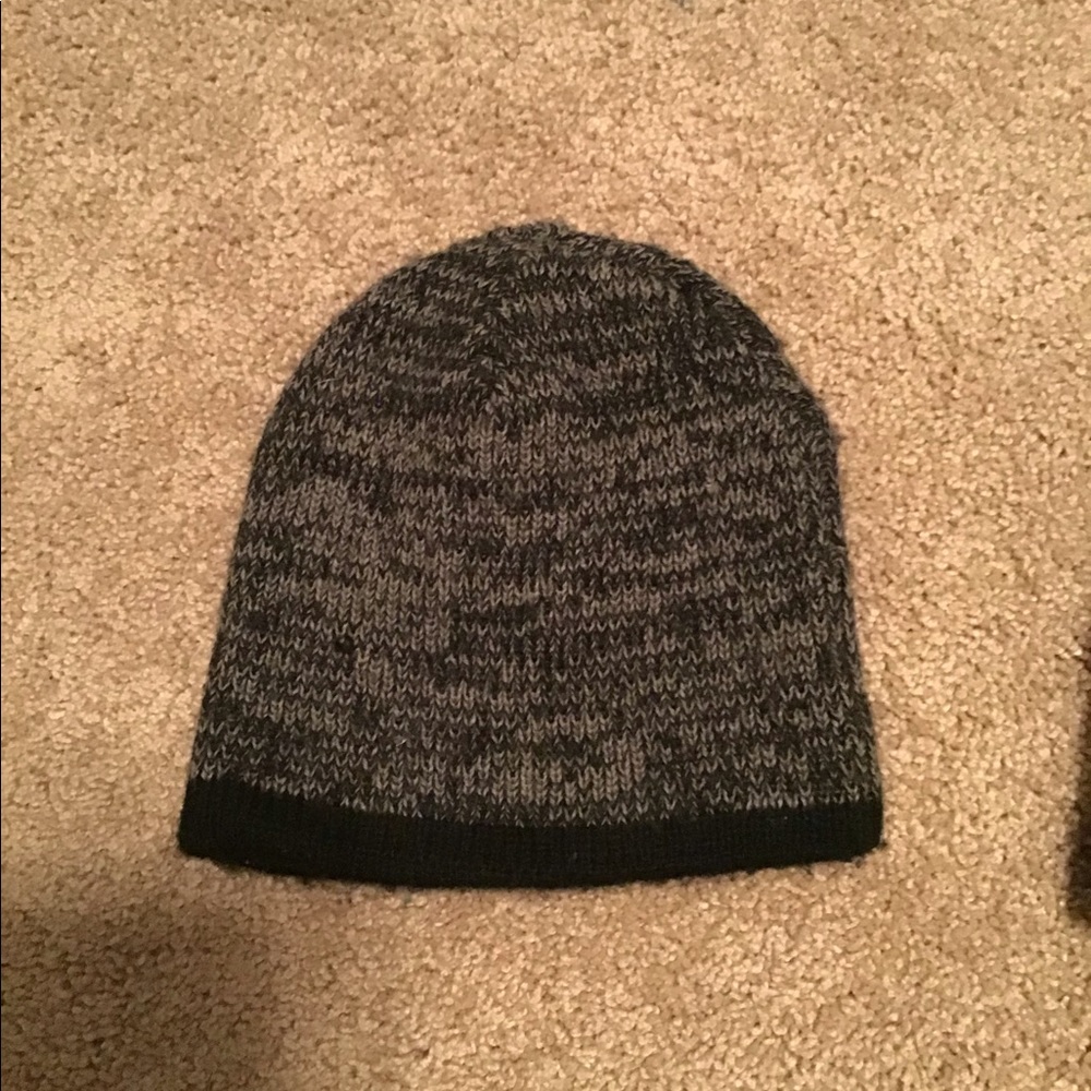 SOLD Gray and black  little boy’s  hat